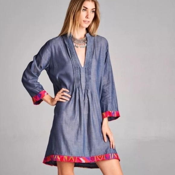 HOST PICK Cute Boho Plus Tunic/Dress LAST ONE! - Picture 8 of 11